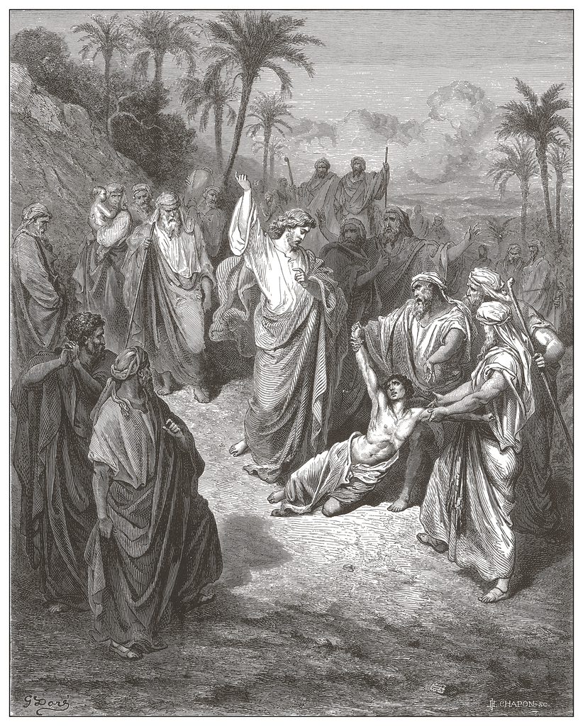 Jesus heals